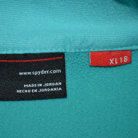 Spyder Youth Girls Endure Full Zip Stryke Jacket XL - Picture 13 of 13